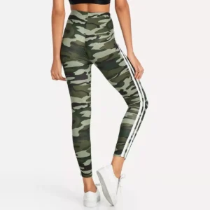 High Waist Camouflage Legging