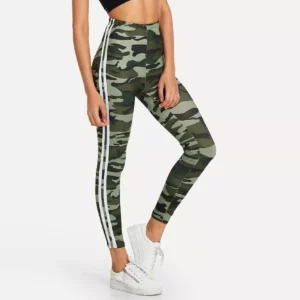 High Waist Camouflage Legging