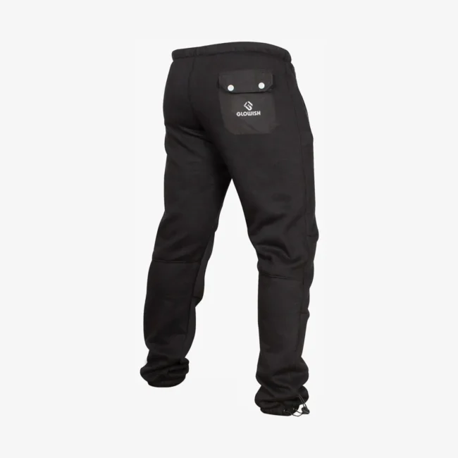 Black Gym Fleece Trousers