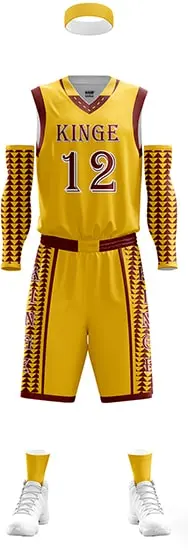 sublimated basketball set