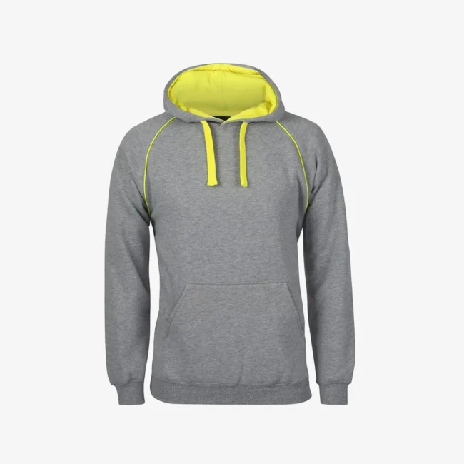 Adults Contrast Fleecy Hoodie