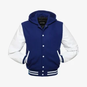 Hooded Varsity Jacket