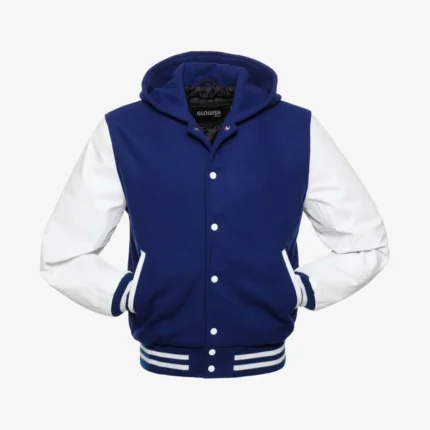 Hooded Varsity Jacket