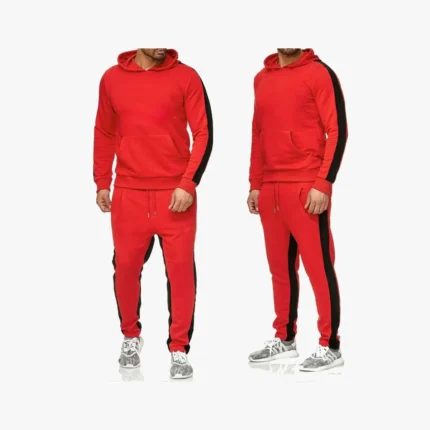 Mens Fleece Tracksuit Set