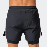 Mens Gym 2-in-1 Shorts
