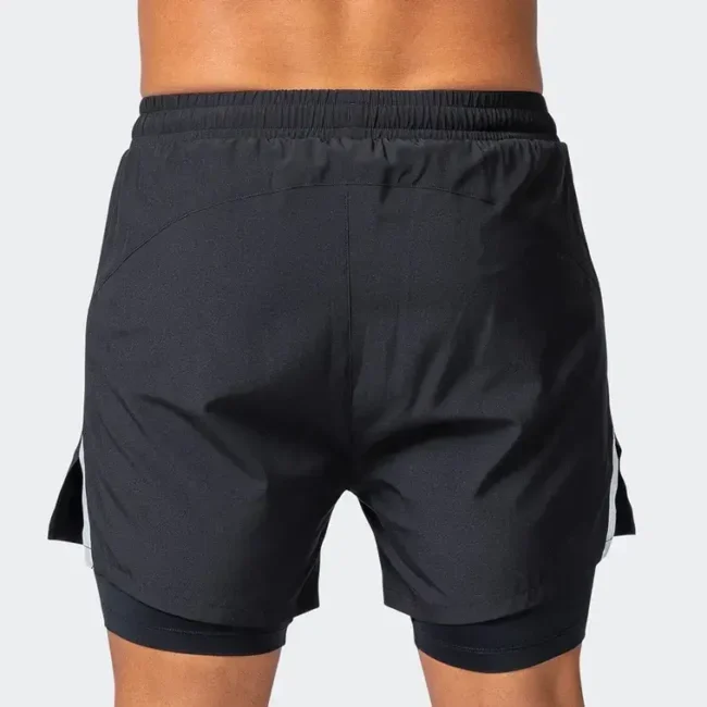 Mens Gym 2-in-1 Shorts
