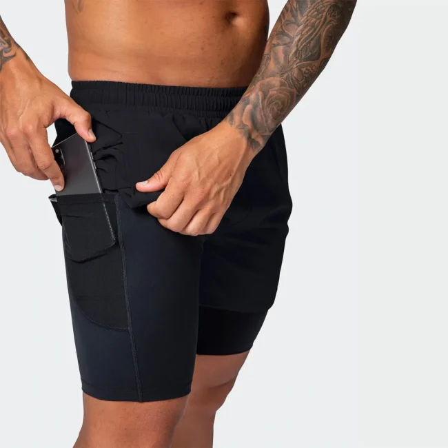 Mens double Shorts