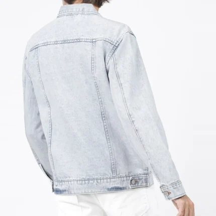 Blue washed jacket
