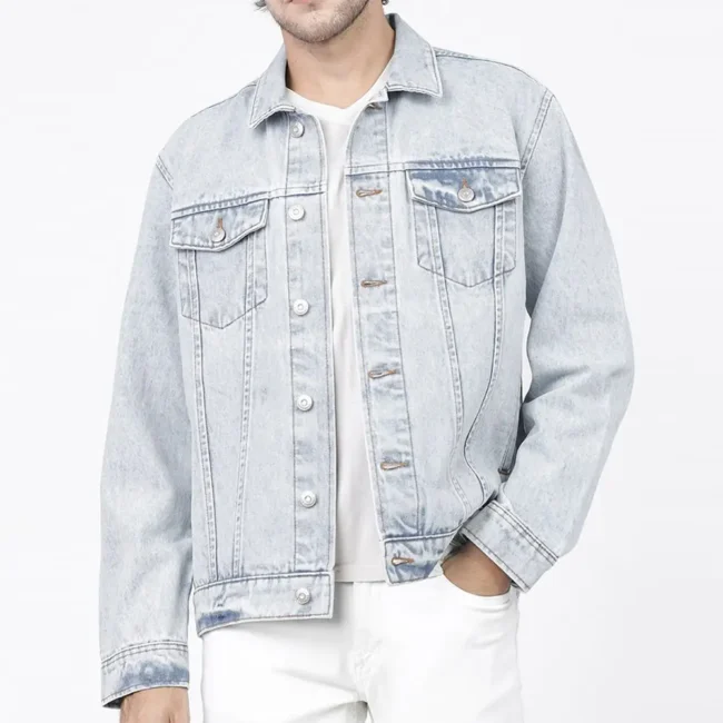 Men Lightweight Denim Jacket