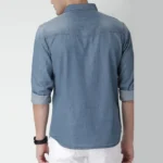 Blue Denim Casual Shirt