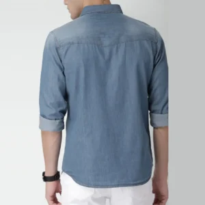 Blue Denim Casual Shirt
