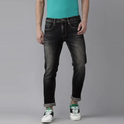 Dark Shade Light Fade Jeans