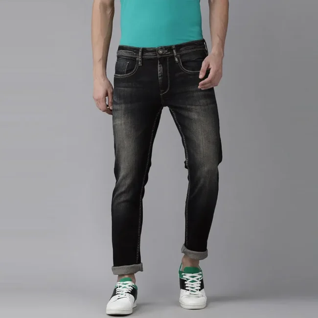 Dark Shade Light Fade Jeans