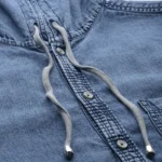 Hooded Denim Shirt