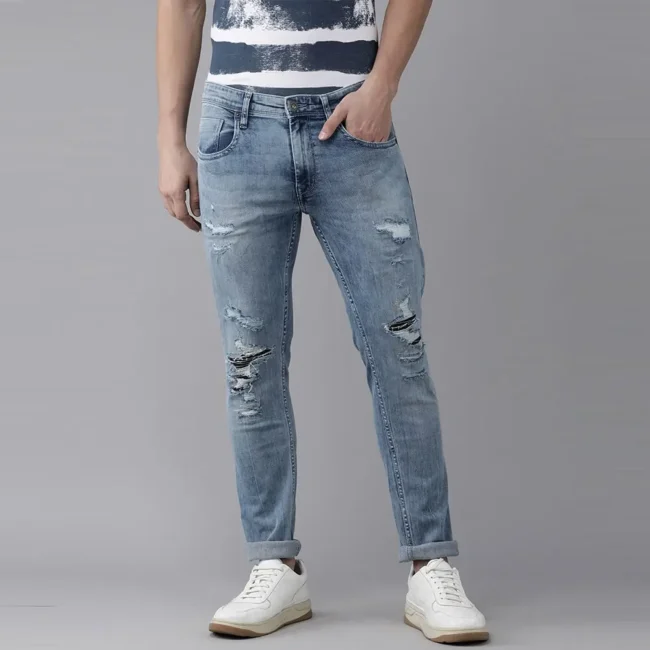 Men Fade Stretchable Jeans