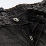 Men Grey Melange Slim Fit Denim Shorts