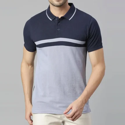 Men Polo Cotton T-shirt