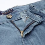 Slim Fit Denim Shorts