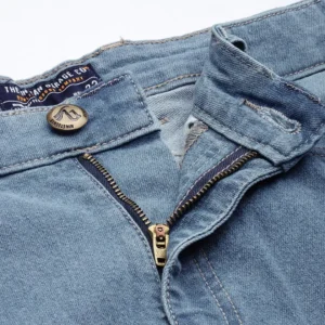 Slim Fit Denim Shorts