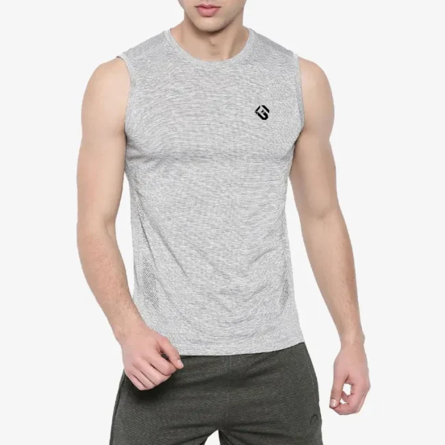 Round Neck Sleeveless Tank Top