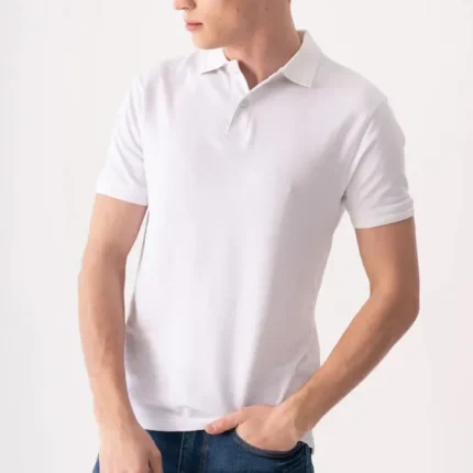 Basic Pique Polo Shirt