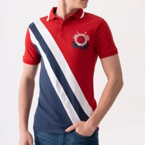 Cut & Sew Polo Shirt