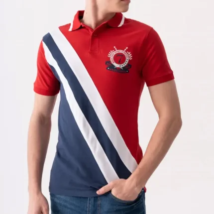 Cut & Sew Polo Shirt
