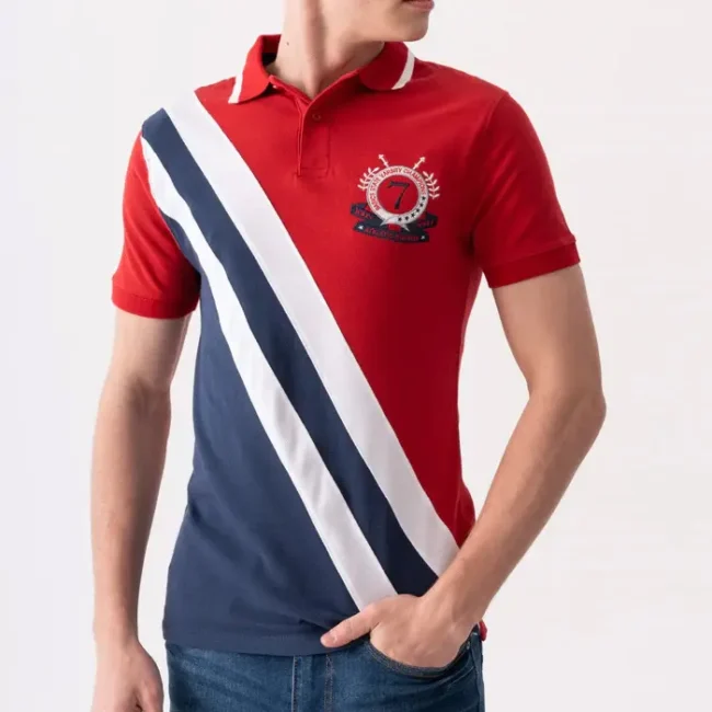 Cut & Sew Polo Shirt