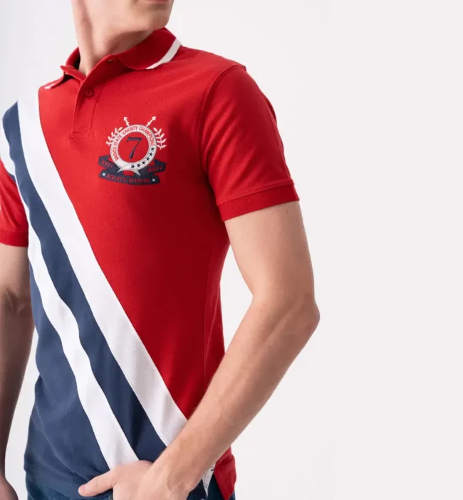 Cut & Sew Polo Shirt
