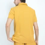 Solid Casual Polo Tshirt
