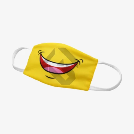 Sublimated Emoji Face Mask