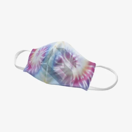 Sublimated Pastel Spirals Mask