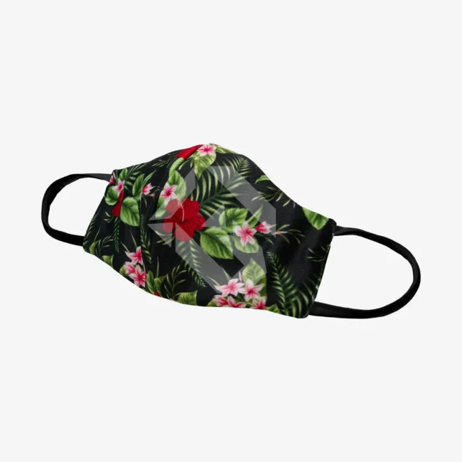 Sublimated Tropical Estate Face Mask