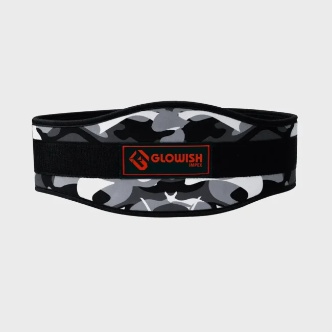 Camo Neoprene Weightlifting Belt