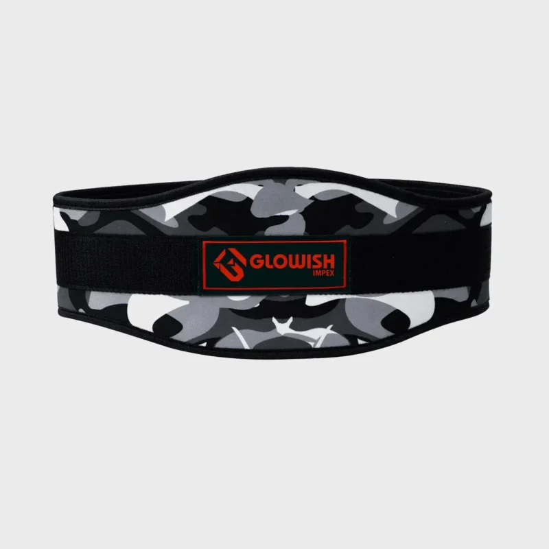 Camo Neoprene Weightlifting Belt