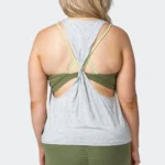 Twisted Back Tank Top