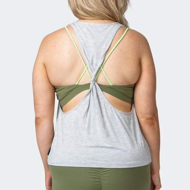 Twisted Back Tank Top