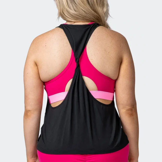 Twisted Back Tank Top