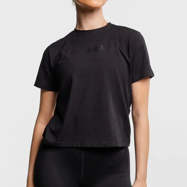 SIGNATURE CROPPED TEE