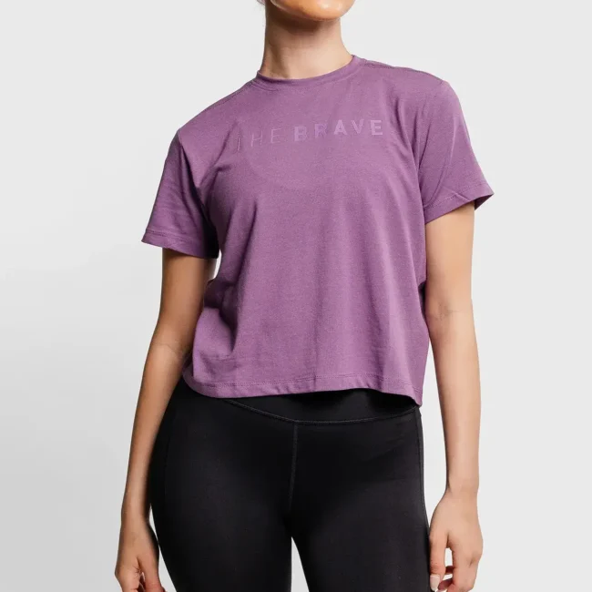 SIGNATURE CROPPED TEE