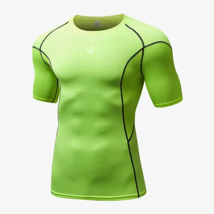 Mens Short Sleeve Compression T-Shirt