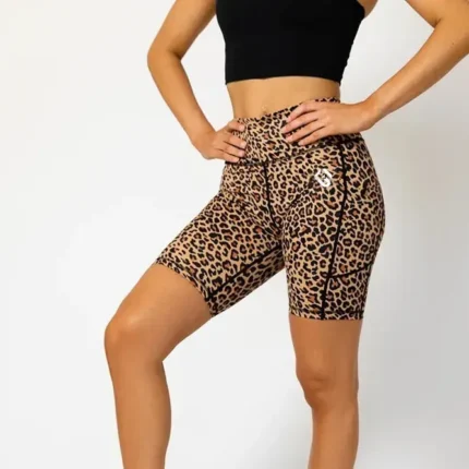 Georgia Shorts Leopard Print