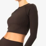 Long Sleeve Crop Tee