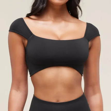 Sculpt Cap Sleeve Sports Bra