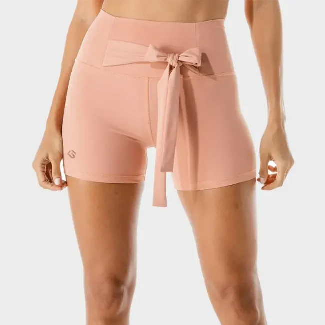 Womens Fitness Tie Shorts