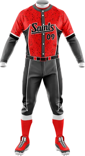 SUBLIMATED BASEBALL UNIFORM custom BASEBALL UNIFORM